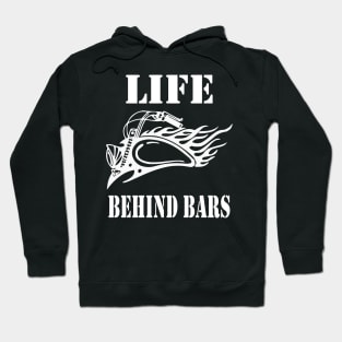 Life Behind Bars Motorcycle Design Hoodie